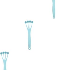 Healvian 3-teiliger Griff-rückenschrubber Für Damen Hautpeelingbürste Körperbürste 4 Massage-dusch-rückenbürste Körperbürste Für Den Täglichen Gebrauch