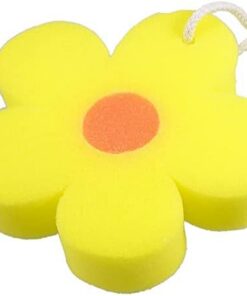 XYZOOM Blumenförmige Körpermassage Waschreiniger Badeschwamm Orange(1b99d 69d9c db09a a0400 6c937 7f69c