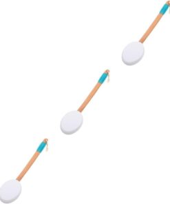 Healvian 3stücke Duschbürste Mit Langem Griff Und Rutschfestem Pad Rückenreiniger Für Sanftes Peeling Und Gleichmäßige -anwendung Zur Hautpflege Und Massage