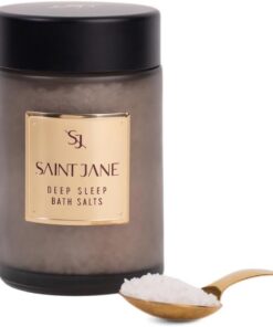 SAINT JANE Badesalz für einen tiefen Schlaf mit Magnesium und Peptiden | Saubere, luxuriöse und blumige Hautpflege (355 ml)