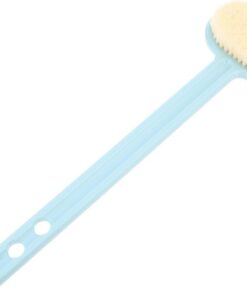 VALICLUD Duschbürste mit Langem Griff für Haushalt und Reisen Peelingbürste mit Öse zum Aufhängen Weiche Borsten für Effektive Reinigung und Massage