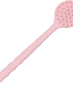 VALICLUD Rückenbürste aus Silikon für Dusche Langer Griff Sanftes Peeling für Körper Bequeme Anwendung zum Baden