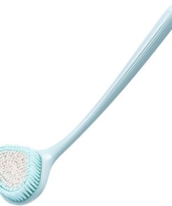 STOBAZA Langer Dusch back Scrubber mit Weichen Borsten Sanftes Körperpeeling Ergonomischer Griff für Rücken Ganzkörperreinigung Praktische Aufhängung für Tägliche Zufällige Farbe