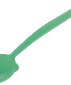Grüne Badebürste mit Langem Griff, Pp, Froschform, Weiche | Duschbürste, Sanfte Reinigung Schwer Erreichbarer Stellen, 1 Stück, Niedliches Design