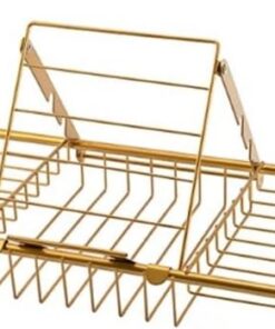 Metall-Teleskop-Badewannenregal, einziehbares Weinglas, Bücherregal, Tablett, Aufbewahrungsbox