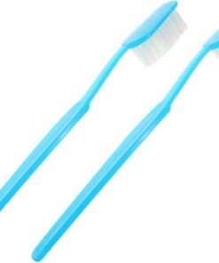 OUNONA 2 Stück Badebürste mit Ergonomischem Griff und Weichen Abs Fasern Vielseitiger Rückenschrubber für Dusche und Hautpflege in Blau