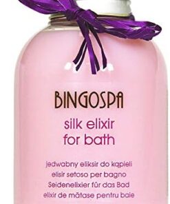BINGOSPA silk Schaumbad Elixier fur Badeschaum, Hautbefeuchtung - 500ml