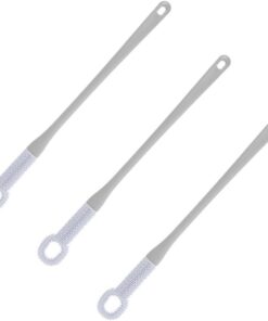 OUNONA 3 Stück Peeling Fußbürsten Weiche Zehenzwischenraum Bürste Mit Langem Griff Fußreinigungsbürste Für Senioren Männer Frauen Dusche Blau