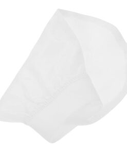 STOBAZA Weißer Peeling Badehandschuh aus Imitationsseide für Sanftes Körperpeeling und Porentiefe Reinigung Beim Duschen oder Baden Hautschonend und Tragbar