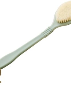 STOBAZA Langstielige Badebürste mit Weichen Borsten Praktischer Rückenschrubber für Dusche und Hautpeeling Exfolierende Körperbürste für Massage und Gründliche Reinigung für Zuhause und