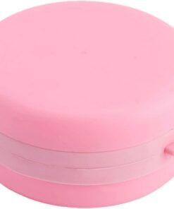 Duschschrubber mit weichen Borsten, Shampoo-Bürste, 81 g, Massage-Peeling, Rückenreinigungswerkzeug, 8,5 x 8,5 cm, für Herren, Bad und Reisen, Rosa, Blau