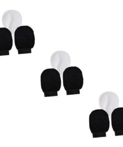 Healvian 9stücke Teiliges Duschpeeling-handschuhe Wiederverwendbare Exfoliationshandschuhe Aus Kunstseide Sanfte Hautreinigung Für Beine Arme Und Rücken Rutschfest Und Leicht Zu Reinigen