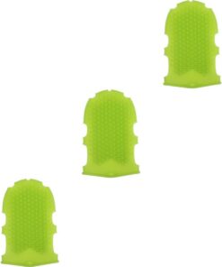 Healvian 3 Stück 2 Körperschrubber Aus Silikon Körperbürste Peelingbürsten Für Dusche Und Bad Angenehm Zu Halten Doppelseitiges Design