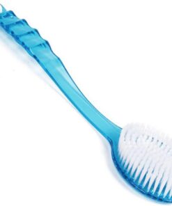 1 PC Bad Bad Body Pinsel natürlicher weicher Borsten Langgriff Dusche Rückenbürsten schrubben tote Haut Cellulite Remover Körper Peelende Werkzeug (blau), Rückenbürste