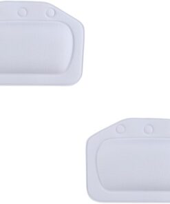 Healvian 2St Badekissen badewannenkissen Spa-Kissen Bad Kopfkissen Badewannenhals Bad Nackenkissen Duschkissen Spa-Kopfstütze Schwamm Badematte