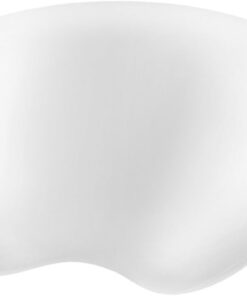 Abaodam Luxuriöses Badewannenkissen PU Material Rutschfestes Nacken Kopfstützkissen Für Haushalt Spa Entspannung Weiß Bath Tub Head Rest Pillow