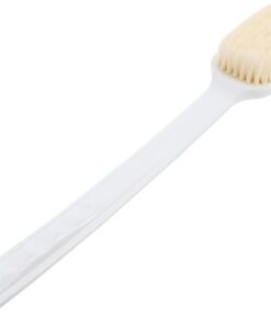 STOBAZA Duschbürste mit Langem Griff Weichborstig Sanftes Peeling Körperbürste für Dusche Badezimmer Zubehör Geeignet für Senioren und Tägliche Reinigung