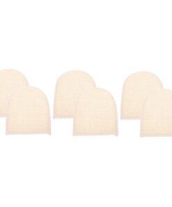 Healvian 6 Stk Baumwolle Luffa Beauty-peeling-handschuhe Pflegehandschuhe Peelingfäustlinge Zum Hand-peeling-handschuhe Badehandschuhe Schrubber Bettwäsche Aus Baumwolle Körper