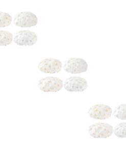 Healvian 3er-set Duschhut Badekappe für Erwachsene Badetuch für Frauen Make-up-hut Verstellbar Duschhut Haar Bequem und 4 Stück X 3