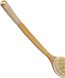OUNONA 1 Stück Langanhaltende Rutsch Badewannenbürste mit Langem Griff Exfoliator für Körper und Rückenmassage Sanfte Hautreinigung für Männer und Zufälliger Stil