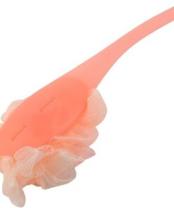 XYZOOM Nylon Mesh-Rückenwäscher Kunststoff Langer Griff Duschbürste Rosa(2f9e7 9d0de a4dca 1a117 875a6 63420