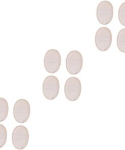 Healvian 12 Stk Luffa-Schwammpads Schwämme Luffa-Schwammwäscher Badehandtücher natürlich Schwammmatte Toilettenartikel