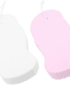 Healvian Badeschwamm-set Für Zuhause 2-teilig Baby-badeschwämme Zum Duschen Reinigen Von Badezubehör Peeling Für Kinder Und Erwachsene