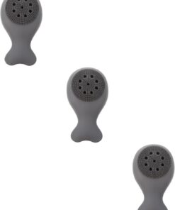 Healvian 3stücke Silicone Badbürste Mit Griff Rückenschrubber Für Gründliche Reinigung Und Massage Der Dusche Aus Sicherem Silikon Kompakt Für Tägliche Körperpflege Und Hygiene