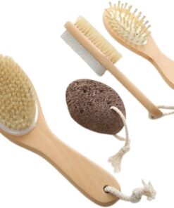OUNONA Körperbürste Mit Weichen Borsten Für Duschbad Rückenbürste Zum Peeling Reinigungsbürste Für Hautpflege Trockenbürste Zum Scheuern