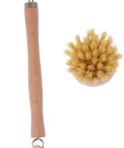 OUNONA Badebürsten 2 Stück Holzgriff Körperbürste Lang Massage Rückenbürste Peeling Trocken für Hautpflege und Durchblutung Zufällige Farbe