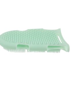 ibasenice Silikon Duschhandschuh für Kinder mit Sanftem Peeling und Massagefunktion Weiches Material Ergonomisches Design für Angenehme Badeerfahrung