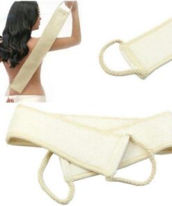 1 Stück Natürlicher Loofah Peeling Back Pinsel Bad Duschkörper Waschmassage Spa Hautreinigung Peeling Pinsel Für Badezimmer Zubehör