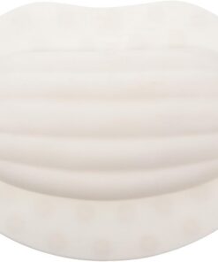 STOBAZA Ergonomisches Badewannenkissen mit Starker Saugnapf Halterung Temperaturbeständiges TPE Material Rutschfestes Badekissen für Kopf Nackenstütze Komfortabel für Home Spa und