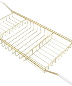 VALICLUD Badewannenablage Freistehendes Badewannengestell mit Rutschfestem Design aus Edelstahl verstellbare und Anti Rutsch Halterungen für Badezimmer und Badezeit