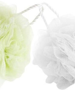 VALICLUD 2 Stück Weiche Badeschwämme Elastischem Material Sanfte Schaumbildung Hautfreundlich für Erwachsene und Praktisches Design für Gründliche Reinigung und Angenehmes Peeling im Bad