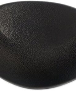 STOBAZA Spa Kissen Badewannenkissen mit Nackenstütze aus Pu Polyurethan und Saugnäpfen für Entspannung im Schwimmbad oder Am Strand in Schwarz