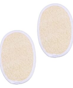 Healvian 4stücke Natürliche Luffa Schwamm Pads Peeling Und Sanftes Körperreinigungsschwamm Für Dusche Und Bad Für Hauttypen
