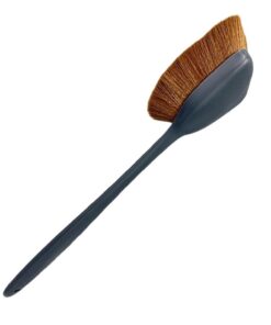 Back Lotion Applicator for Women, Portable Sunscreen Brush Tool, Reusable Body Makeup Applicator, Soft Bristles for Moisturizing Tanning Bronzing Leg Buffing, 12.99x2.04 Inches