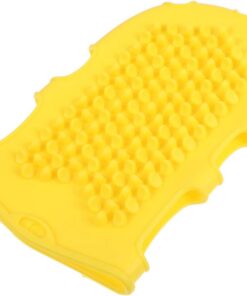 Healvian Silikon-körperpeeling Bürste für Dusche Peeling-bürste mit Fingermulden zur Massage und Reinigung Des Körpers Ergonomisches Design für Komfort