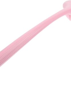 Healvian Rückenbürste Lang mit Weichen Borsten Ergonomischer Duschschwamm für Sanftes Körperpeeling Bad Badezubehör für Dusche und Rückenschrubber
