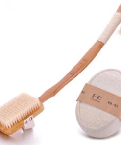 Badebürste Lanriff Badebürste Rub Badetuch Rub Back Mud Rub Borste Pelz Soft Handle Badebürste Bath Supplies Convenience