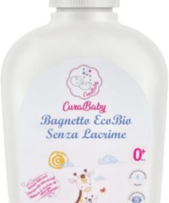 Cura Farma Curababy Bio-Badeschaum, vegan, Anti-Tränen, Anti-Reizung, ETA 0+, 500 ml, Original 500 g