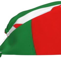 Reinigungskappe mit Algerien-Flagge, atmungsaktiv, verstellbar, für den Mehrzweckgebrauch im Chef, Spa, Fitness und zu Hause