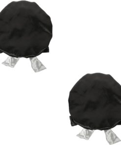 2pcs Double Layer Satin Womens Hats and caps Sleeping Bonnet for Curly Hair Girl hat spa Cap Silk Bonnet for Curly Hair Bonnets Novelty Shower caps Bathing caps for Women