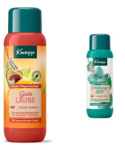 Kneipp Aroma-Pflegeschaumbad Gute Laune, 1er Pack (1 x 400 ml) & Aroma-Pflegeschaumbad Erkältungszeit, 1er Pack (400 ml)