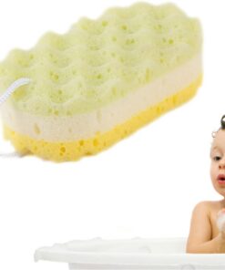 Badebürste Reiben Handtuch - Körperschwamm und Badeschwamm | Weich und Langlebig Dreilagiger Reiben für Geburtstag Ostern Weihnachten