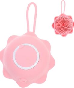 Healvian Silikon-badeschrubber Für Zuhause Babybadehaut Reiniger Badebürste Für Körperpflege Tiefe Hautreinigung Mit Massagegerät Badeutensilien Für Babyparty