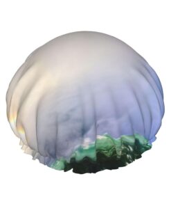 Niagara Falls Print Shower Essentials Bonnet For Women, Large Washable Elastic Band Bath Hair Wrap Shower Cap
