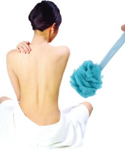 OUNONA Peeling Körperbürste Weiche Badebürste 2 Stück-pack mit Langem Griff aus Kunststoff zur Reinigung und Massage für Dusche und Badewanne zu Hause
