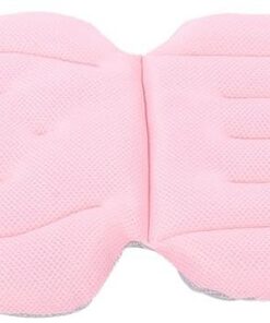 Fafeicy Ganzkörper-Badekissen, Atmungsaktives 4D-Mesh-Badewannenkissen mit Ergonomischer Nacken- und Rückenstütze, Leichtes, Maschinenwaschbares Einweichkissen für Home-Spa-Badewannen (PINK)